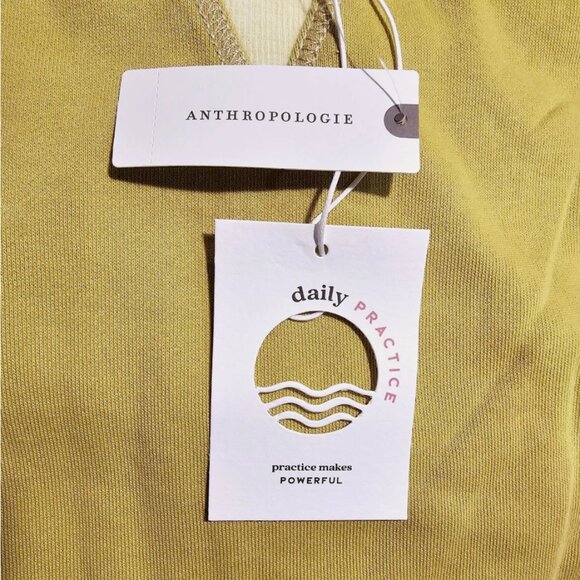 Brand New Daily Practice by Anthropologie Boxy Pullover Hooded Sweatshirt Top - Picture 6 of 7